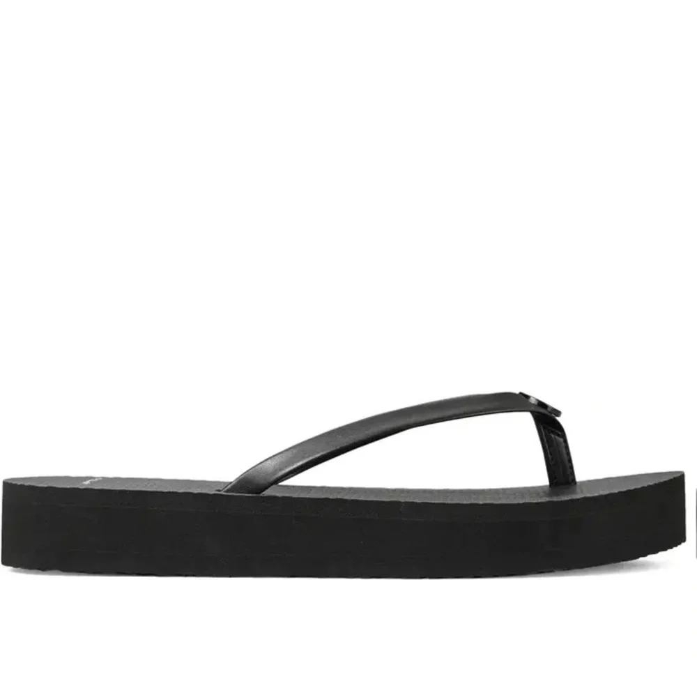 Tory Burch Black Flatform Flip Flop NWT